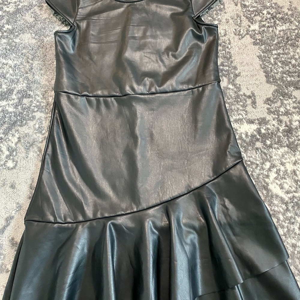 Kidpik Faux Leather Dress